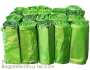 Plastic Biodegradable Rubbish Bags , Biodegradable Plastic Shopping Bags