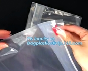 zipper/Zip lockkk poly bag with colored slider top, Quart plastic slider bag Storage Bags custom printed slider zip bags