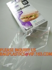 Customize Resealable Plastic Clear Poly Zip lockkk Baggies custom zip lock bag, LDPE HDPE CPE PPE PVC Plastic Slider Zipper