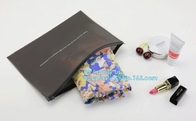 nylon slider zipper pvc cosmetics bag, vinyl toiletry zipper bag pvc slider bag custom creative wholesale pvc transparen