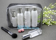 Stationery Makeup Cosmetic Bag Slider Zipper Packaging With Zipper