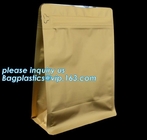 Metallized Stand Up Pouch Snack Packaging Laminated Aluminum Foil Flexible