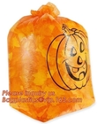 Halloween Pumpkin Leaf  Food Gift Box Packaging Outdoor 30 Microns Jumbo