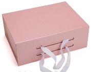 Custom Design Luxury Small Paper Cardboard Drawer Box,Pink Paper foldable gift box packaging Skin Care Cream Cosmetic Bo
