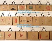 Customized Cut Printed Coated Paper Shopping Bag with Matt Lamination