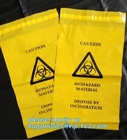Customized Biohazard Waste Bag, autoclavable ldpe medical biohazard waste plastic bags, Biohazard Waste Disposal Bags, H