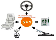 Foot Mat Nylon Plastic Car Seat Covers Steering Wheel Biodegradable Eco friendly