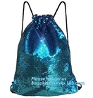 Premium Mesh Beach Bag Drawstring Beach Bag Net String Backpack,Shine Magic School Backpack For Teenage Girl bagplastics