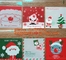 Merry Christmas Santa Claus Snowman Fudge Gift Cellophane Cookie Candy Bag,Xmas Santa Plastic Gift Candy Cookies Favor C